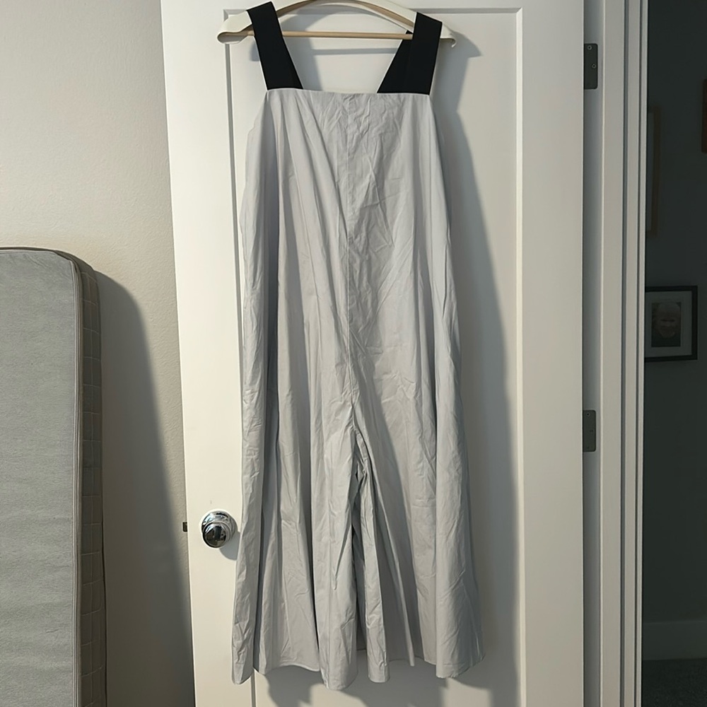 NWT COS jumpsuit/overalls, baby blue, size M